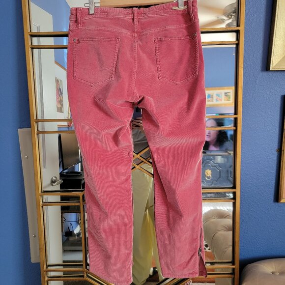 Stylish Red Corduroy Pants - Picture 4 of 4